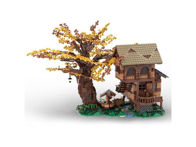 ZITIANYOUBUILD C5257 Modular Building: Arcadian Hut with Interior and Tree 2216 Parts