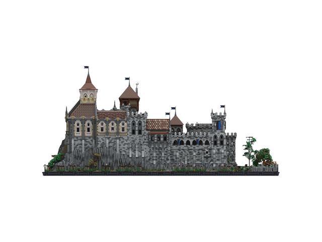 ZITIANYOUBUILD MOC-131299 Huge Medieval Castle with 51 Modules & Interior 112644 Parts