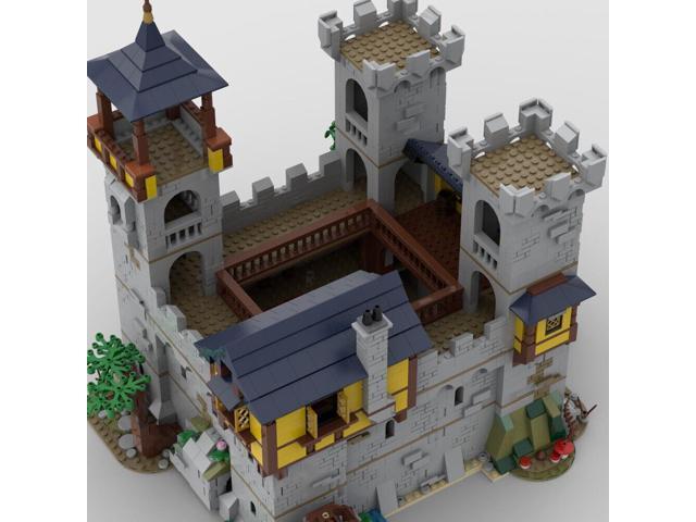 ZITIANYOUBUILD MOC-132740 Modular Castle Fortress Model for Collection 2474 Parts