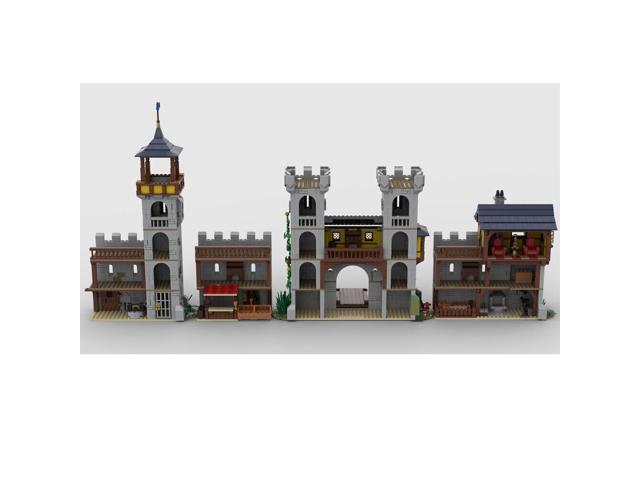 ZITIANYOUBUILD MOC-132740 Modular Castle Fortress Model for Collection 2474 Parts