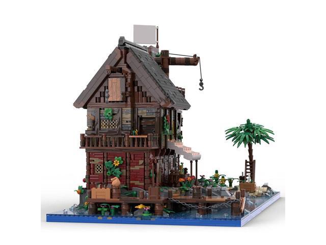 ZITIANYOUBUILD MOC-126702 Medieval Pirate's Refuge on Island with Interior 8624 Parts
