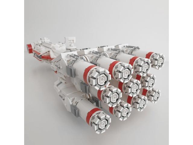 ZITIANYOUBUILD C5986 CR90 Class Ship Consular Vessel Diplomatic Ship from Film 2825 Parts