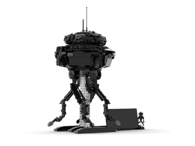 ZITIANYOUBUILD MOC-43368 Imperial Probe Droid Model- UCS Scale from Movie 1093 Parts