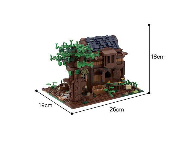 ZITIANYOUBUILD C5467 Modular Building: Little House with Tree and Interior 1141 Parts