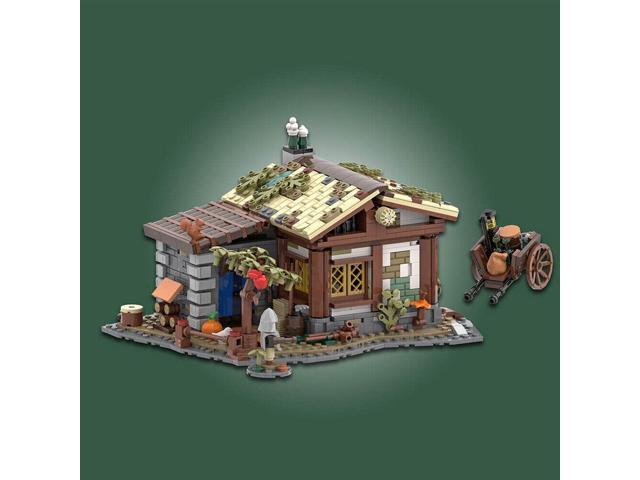 ZITIANYOUBUILD MOC-150993 Medieval Hut Modular Villagers' House Model with Interior 1333 Parts