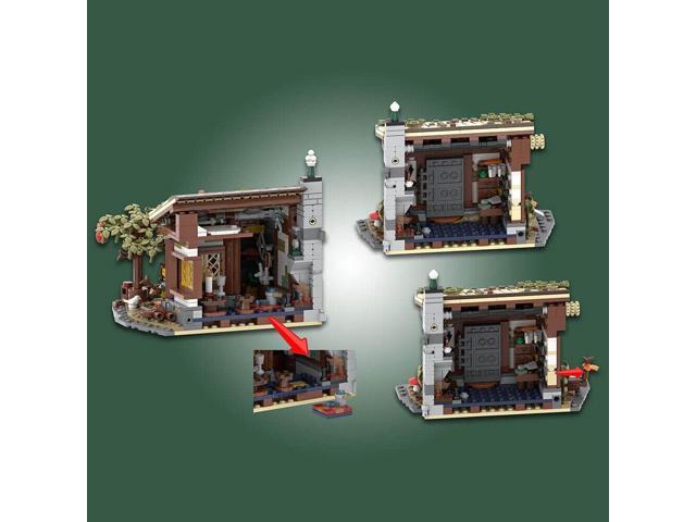 ZITIANYOUBUILD MOC-150993 Medieval Hut Modular Villagers' House Model with Interior 1333 Parts