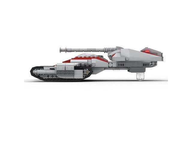 ZITIANYOUBUILD C5974 High Speed Tread Tank Vehicle Treadspeeder from Movie 646 Parts