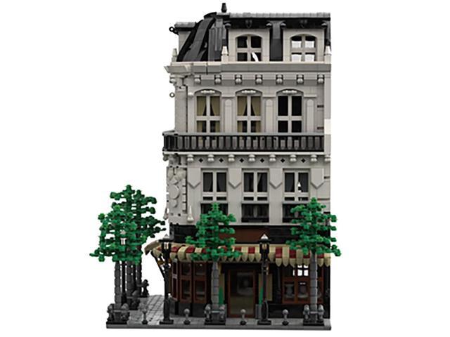ZITIANYOUBUILD C4278 Modular Corner Building with Bakery and Photo Studio 4204 Parts