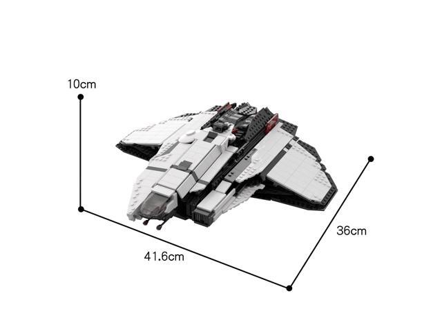 ZITIANYOUBUILD C5702 Courier Ship Model Building Toys Set from Video Game 1187 Parts