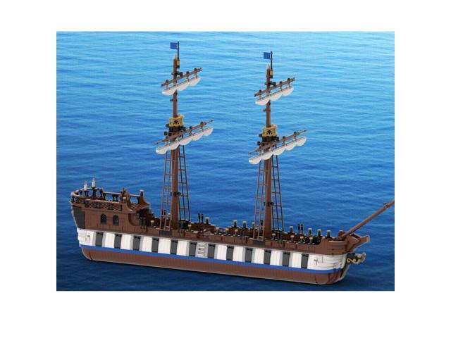 ZITIANYOUBUILD MOC-155721 Armed Merchant Ship Model for Pirates Theme Series 2423 Parts