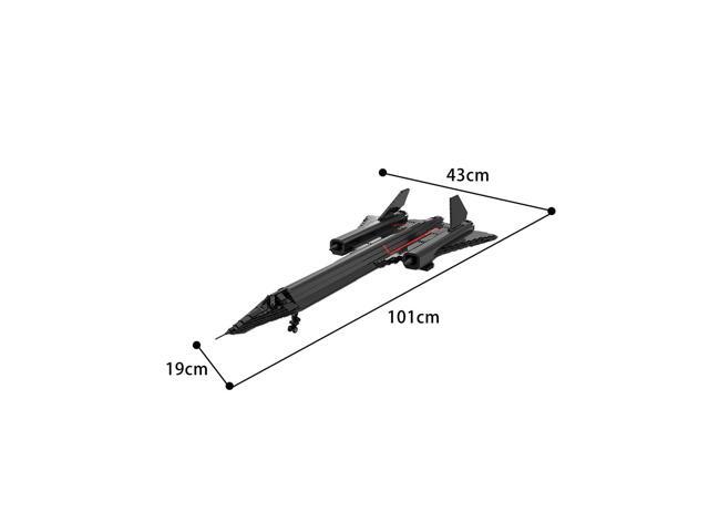ZITIANYOUBUILD C6960 Long-range Strategic Reconnaissance Aircraft Fighter 1968 Parts