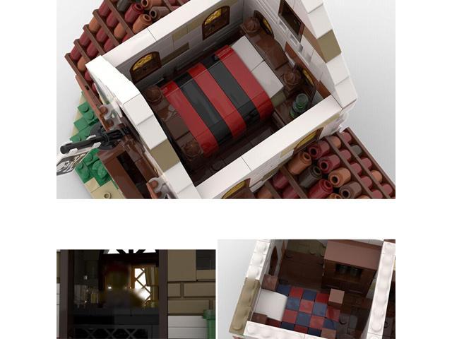 ZITIANYOUBUILD MOC-127497 Rural Hotel Model for Pirates Series Building Toys Set 1404 Parts