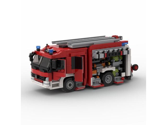 ZITIANYOUBUILD MOC-137461 Functional and Playable Fire Truck Rescue Vehicle 1019 Parts