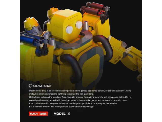 ZITIANYOUBUILD C7605 Mech Robot Model from 5V5 Multiplayer Battle Game 463 Parts Brand New