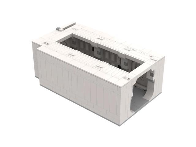 ZITIANYOUBUILD C5109 White Main Corridor with Airlock Doorway from Movie 1087 Parts