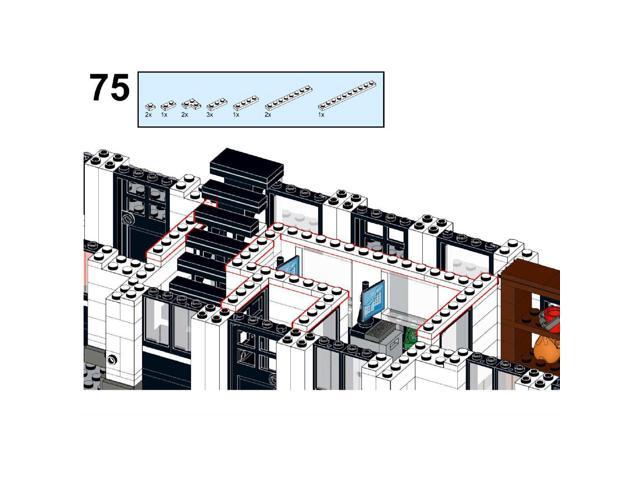 ZITIANYOUBUILD MOC-60485 The Vught Train Station with Interior / State Monument 2446 Parts