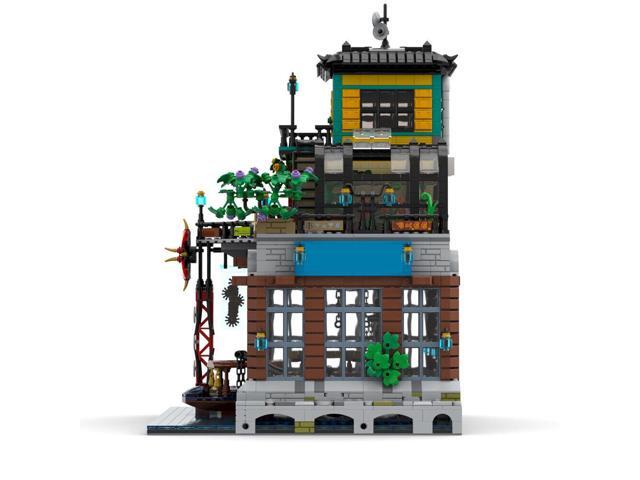 ZITIANYOUBUILD MOC-158544 Building Expansion for Set 70620 / 70657 / 71741 / 71799 3239 Parts