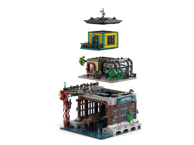 ZITIANYOUBUILD MOC-158544 Building Expansion for Set 70620 / 70657 / 71741 / 71799 3239 Parts