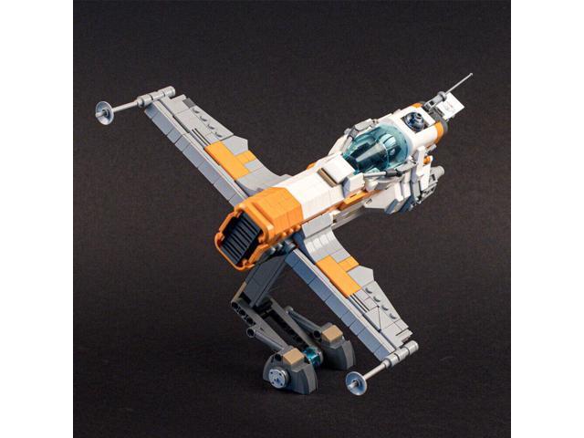 ZITIANYOUBUILD MOC-130037 Light Fast-response Fighter Ship Model with a Drum, Wire 679 Parts