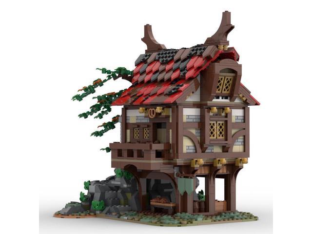 ZITIANYOUBUILD MOC-73723 MEDIEVAL BAKERY Model Modular Building for Collection 1407 Parts