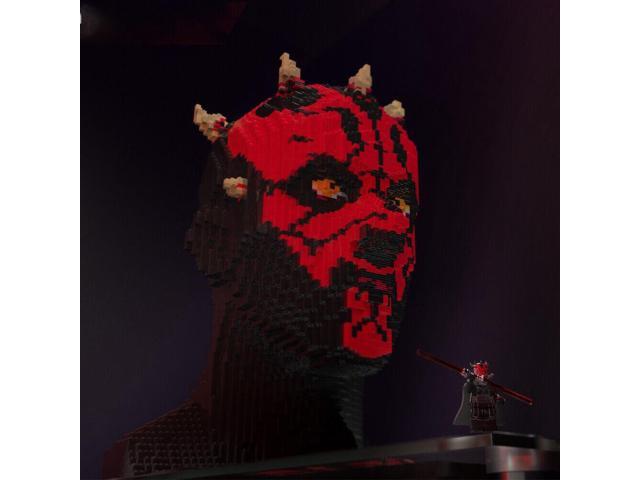 ZITIANYOUBUILD MOC-107217 Powerful Main Antagonist Bust with Energy Sword 8890 Parts