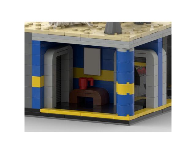 ZITIANYOUBUILD MOC-104229 Nuclear Shelter with Full interior from Video Game 1630 Parts