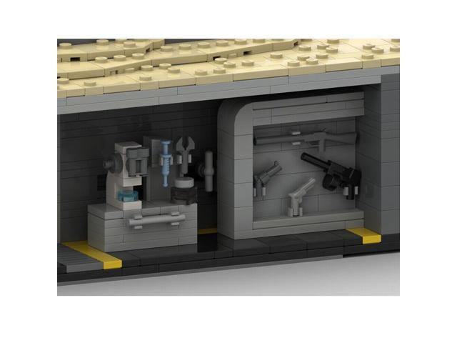 ZITIANYOUBUILD MOC-104229 Nuclear Shelter with Full interior from Video Game 1630 Parts