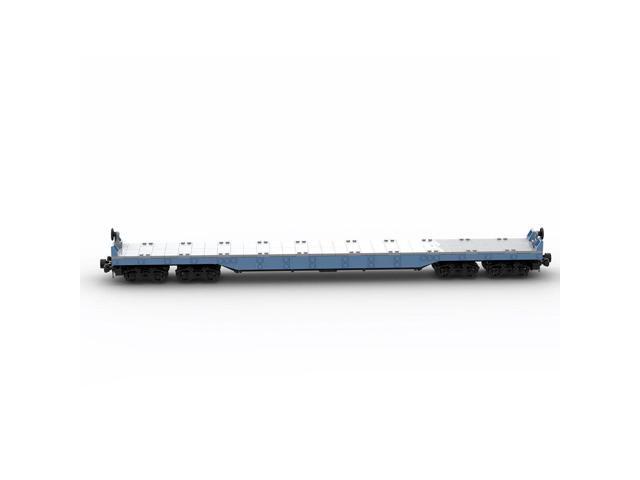ZITIANYOUBUILD Custom MOC-52155 Large Flatcar Train 469 Parts Kids Gift for Christmas