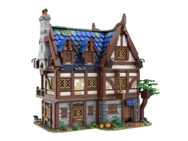 ZITIANYOUBUILD MOC-119495 Medieval Tavern & Hotel Model Modular Building 2989 Parts Gift