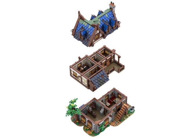 ZITIANYOUBUILD MOC-119495 Medieval Tavern & Hotel Model Modular Building 2989 Parts Gift