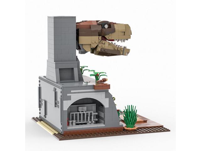 ZITIANYOUBUILD C5006 Fireplace Model with Dinosaur Head Building Toys Set 941 Parts