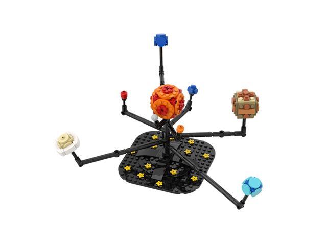 ZITIANYOUBUILD Custom MOC: C7259 The Eight Planets of the Solar System 278 Parts Brick