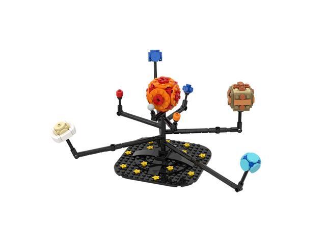 ZITIANYOUBUILD Custom MOC: C7259 The Eight Planets of the Solar System 278 Parts Brick