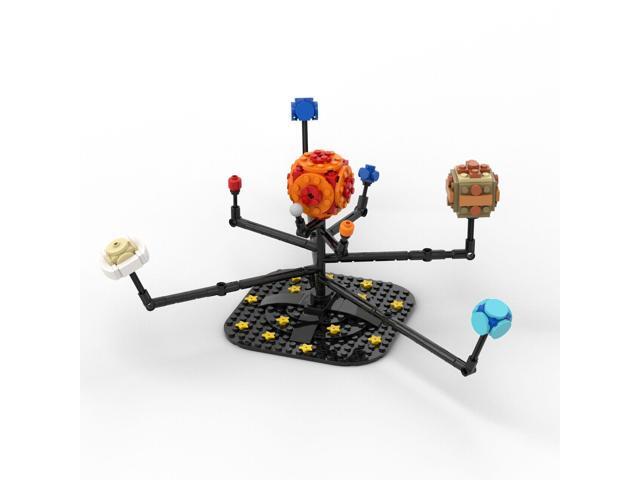 ZITIANYOUBUILD Custom MOC: C7259 The Eight Planets of the Solar System 278 Parts Brick