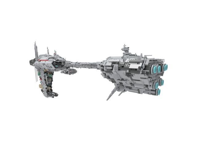 ZITIANYOUBUILD C4202 Medical Frigate Ship Spaceship Transport Model from Movie 5734 Parts