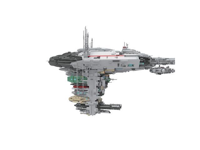 ZITIANYOUBUILD C4202 Medical Frigate Ship Spaceship Transport Model from Movie 5734 Parts