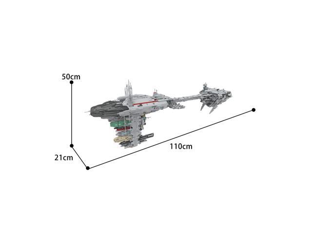 ZITIANYOUBUILD C4202 Medical Frigate Ship Spaceship Transport Model from Movie 5734 Parts