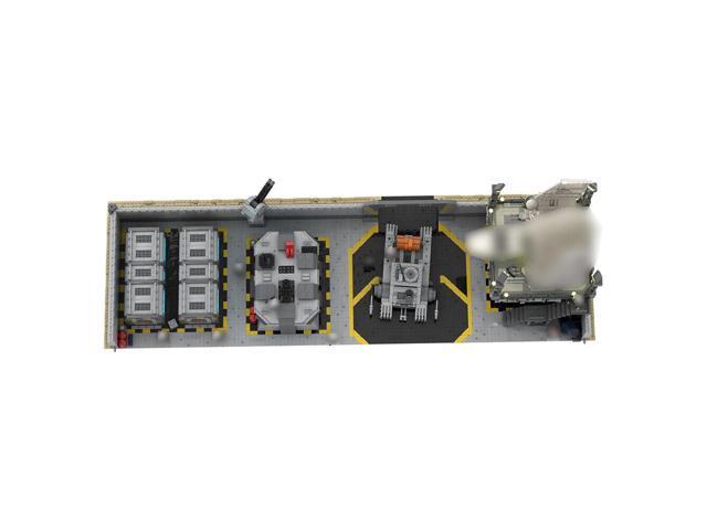 ZITIANYOUBUILD MOC-155861 4-in-1 Base Bundle Model from Movie Minifig Scale 3218 Parts