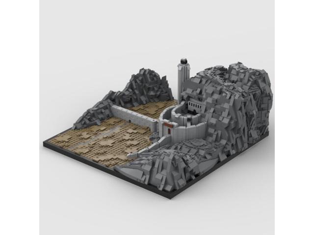 ZITIANYOUBUILD MOC-154661 Battle of Helm's Deep Microscale Iconic Sscene 3127 Parts