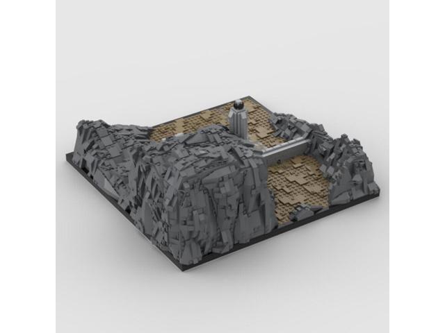 ZITIANYOUBUILD MOC-154661 Battle of Helm's Deep Microscale Iconic Sscene 3127 Parts