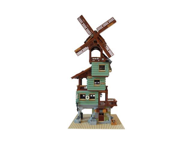 ZITIANYOUBUILD YOUFOY Modular Building: Old Mill Model Building Toys Set 1762 Bricks Gift