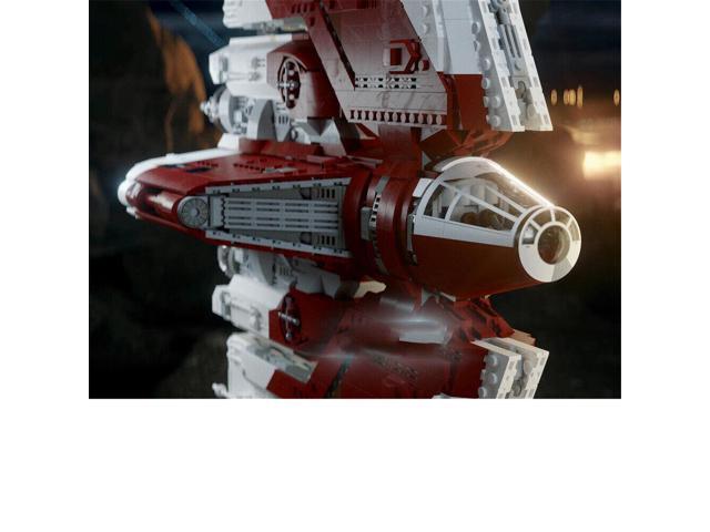 ZITIANYOUBUILD MOC-154120 UCS-Style Semicircular Unarmed Transport Ship with Stand 5124 Parts