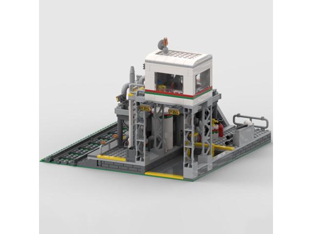 ZITIANYOUBUILD MOC-127086 Transfer Station with Storage Tanks & Elevated Control Room 611 Parts