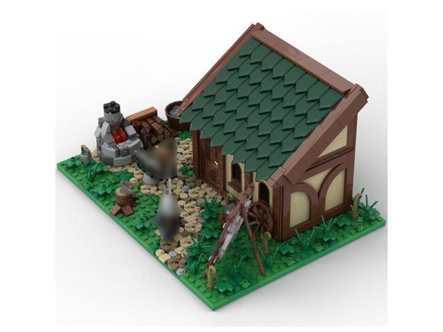 ZITIANYOUBUILD MOC-150325 Medieval House with Interior for Medieval Casle Theme 1041 Parts