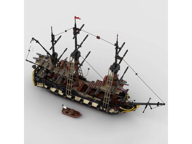 ZITIANYOUBUILD MOC-65878 5th Rate Frigate Heavy Frigate with Gun Deck and Interior 1901 Parts