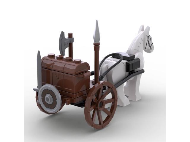 ZITIANYOUBUILD Custom MOC-87090 Medieval Supply Wagon 36 Parts Kids Gift for Christmas