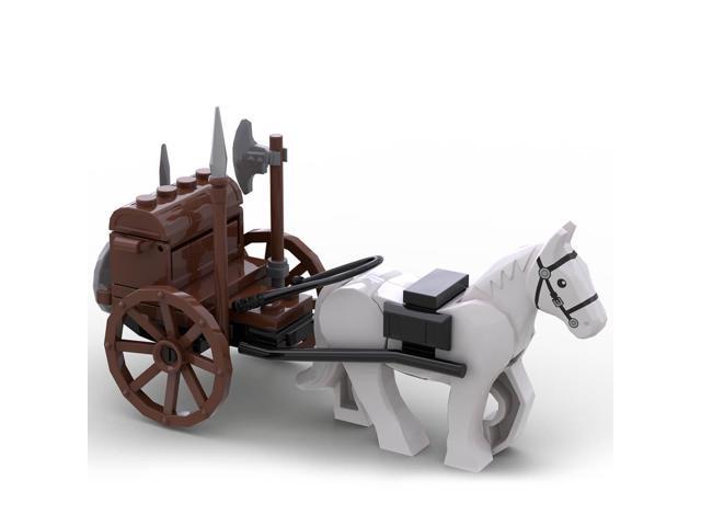 ZITIANYOUBUILD Custom MOC-87090 Medieval Supply Wagon 36 Parts Kids Gift for Christmas