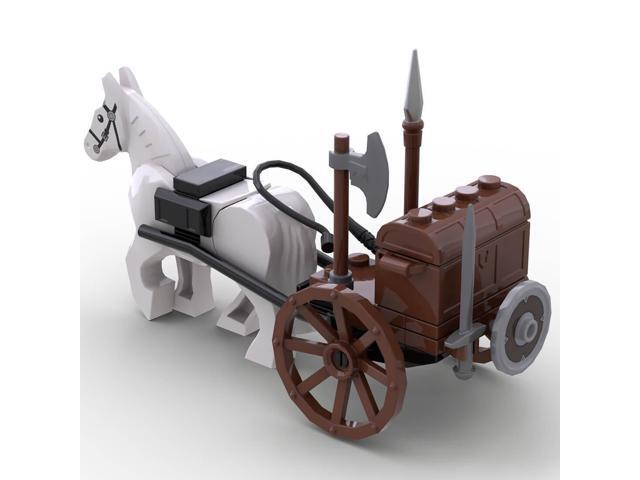 ZITIANYOUBUILD Custom MOC-87090 Medieval Supply Wagon 36 Parts Kids Gift for Christmas