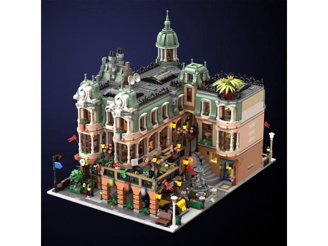 ZITIANYOUBUILD MOC-111728 Garden Palace Restaurant with Interior Modular Building 4552 Parts