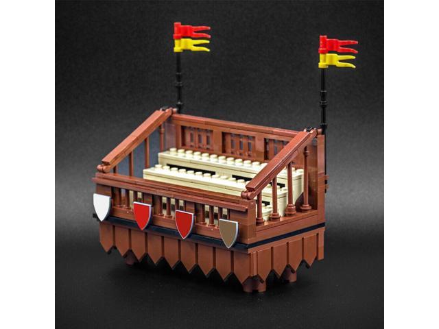 ZITIANYOUBUILD MOC-152408 Medieval Tournament Grounds Model for Castle Collection 3186 Parts